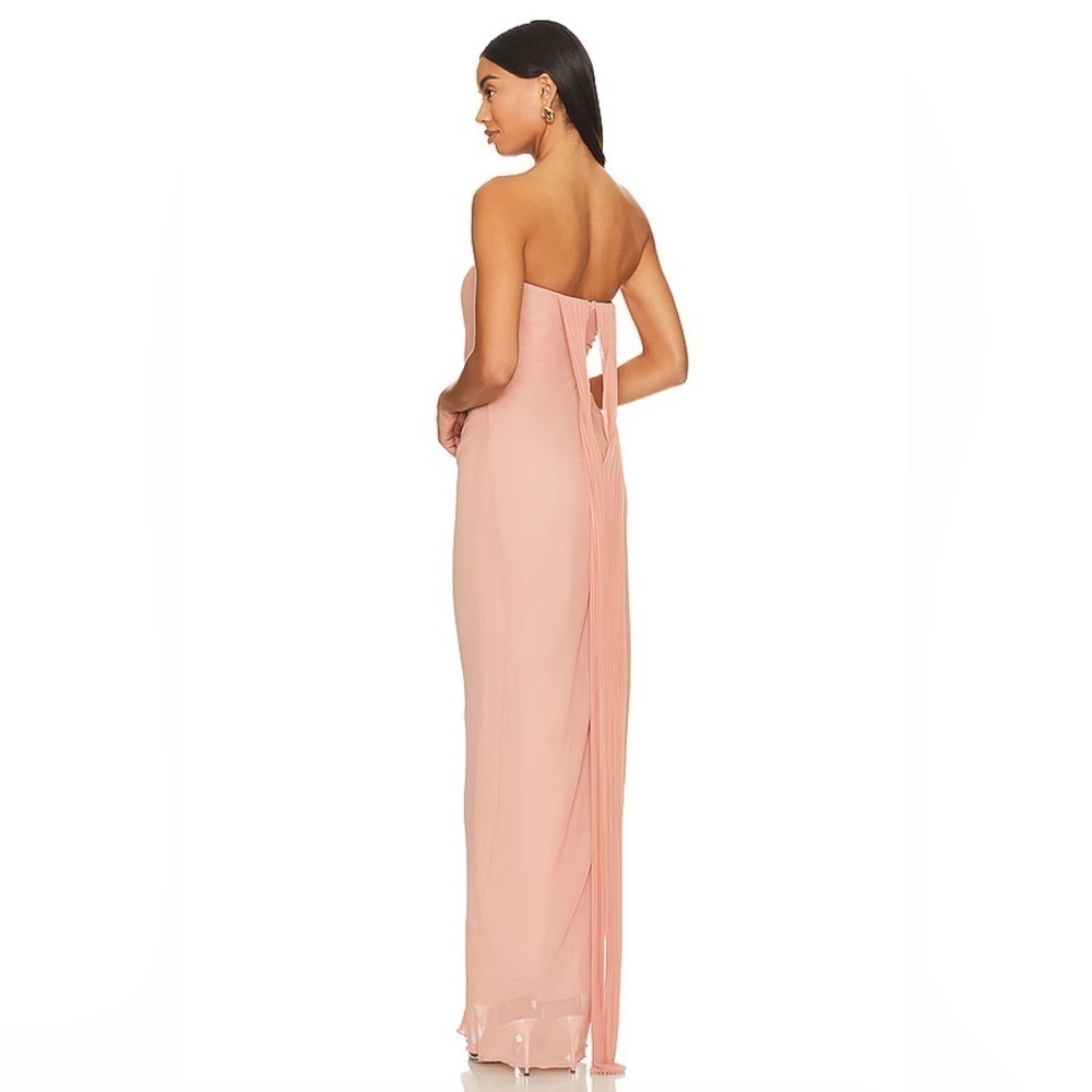 Revolve x NBD Nara Gown in Blush Pink - Picture 3 of 9